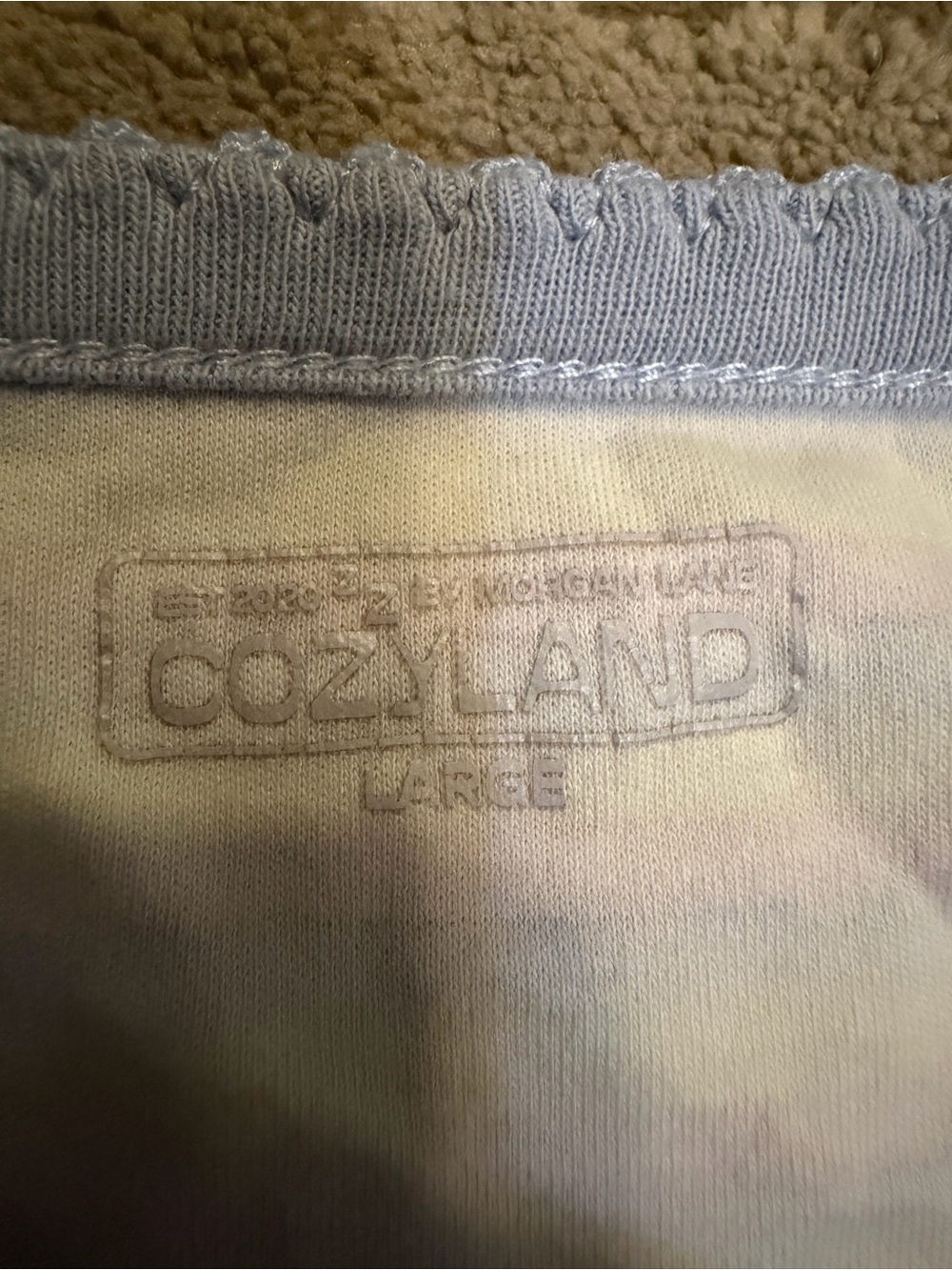 Cozyland Women’s Ellie Pajama Set in Rainbow Dream